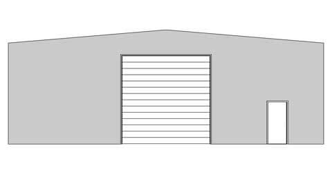Usable Space - Steel Garage