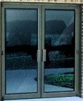 steel building store front doors