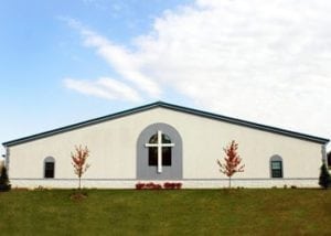 steel churches and community halls